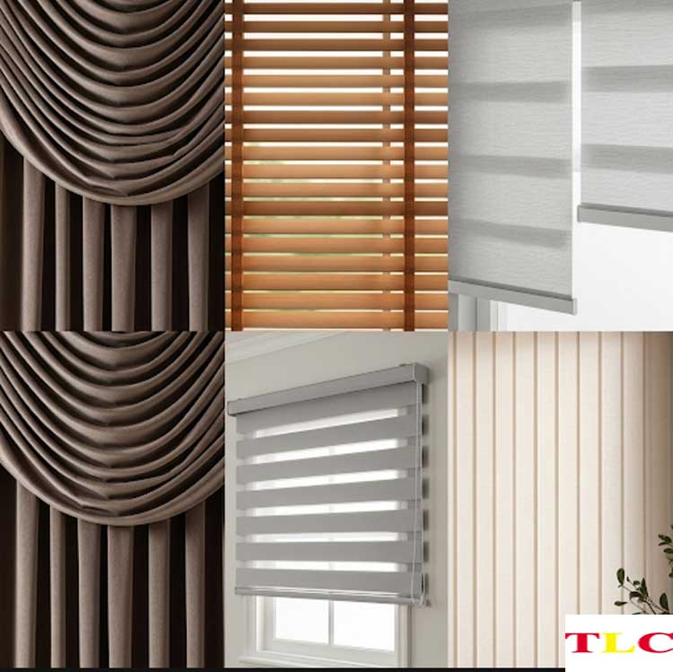 các chất liệu rèm khác nhau
