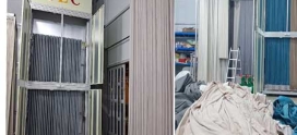 Máy hấp sóng rèm cửa