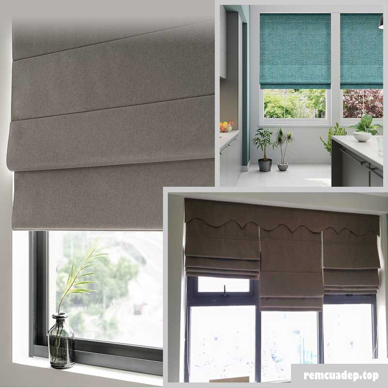 Rèm vải linen tự nhiên