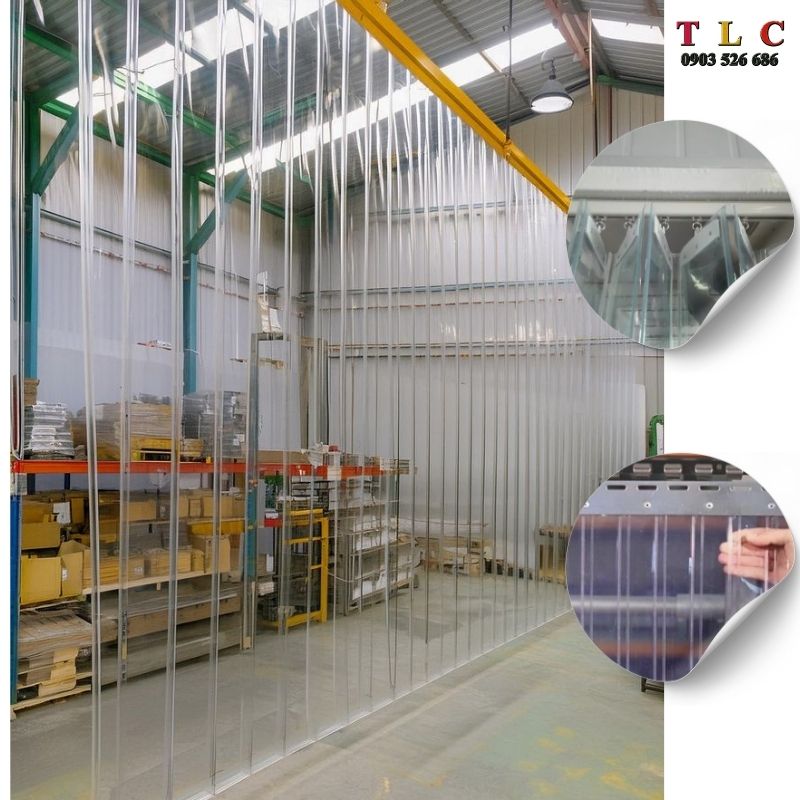 rèm cửa PVC cách nhiệt và giữ nhiệt hiệu quả